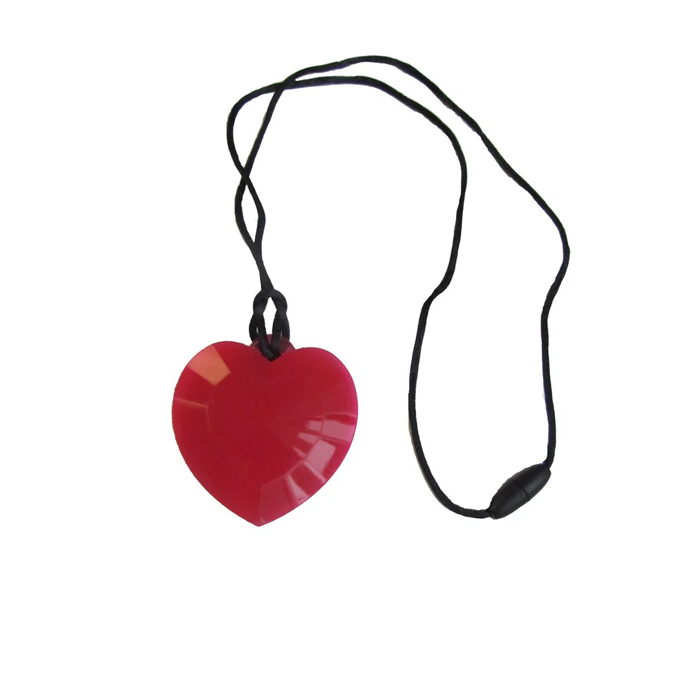 Pendentif - coeur rouge