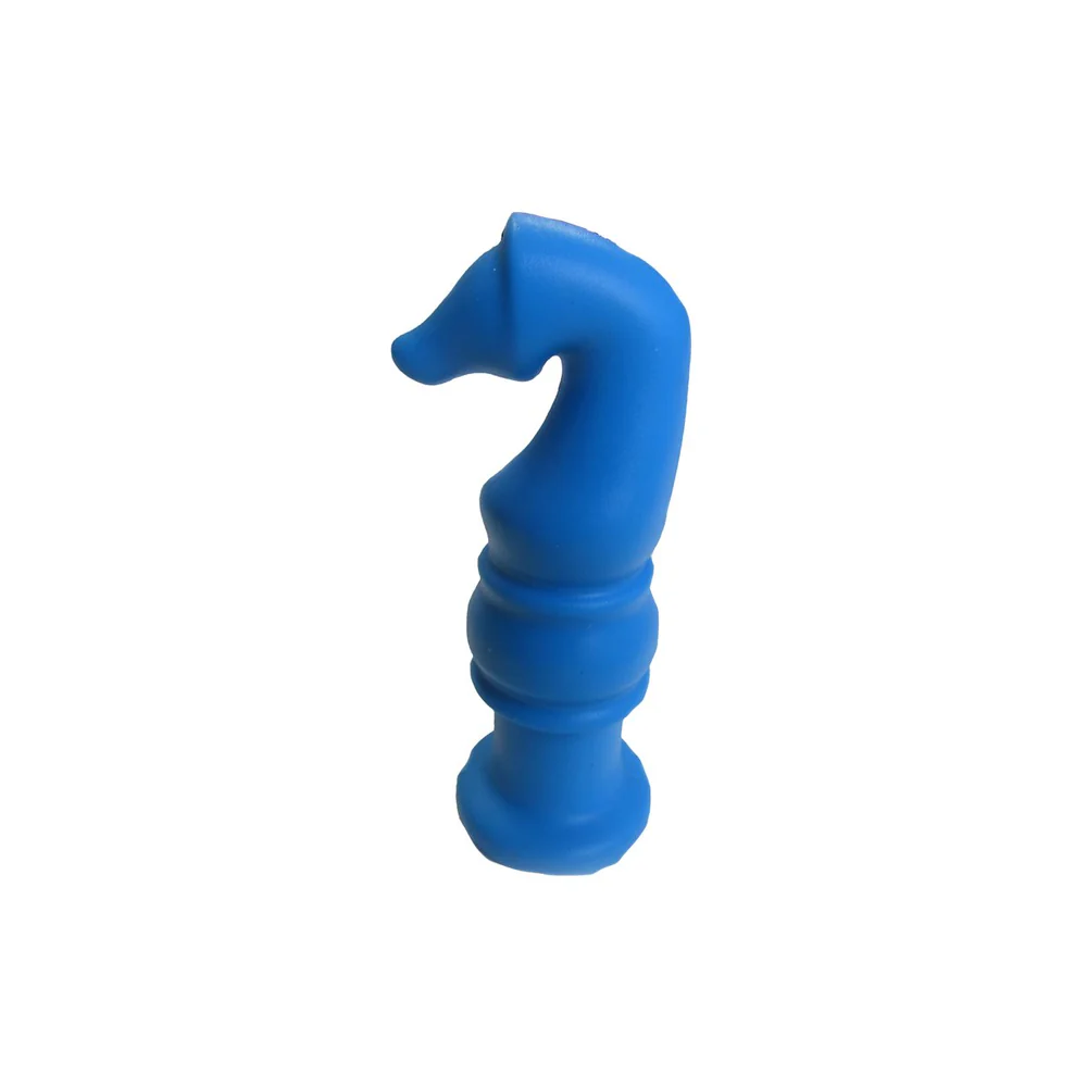 Mâchouille crayon - cavalier bleu