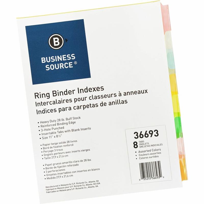 Image Insertable Tab Divider