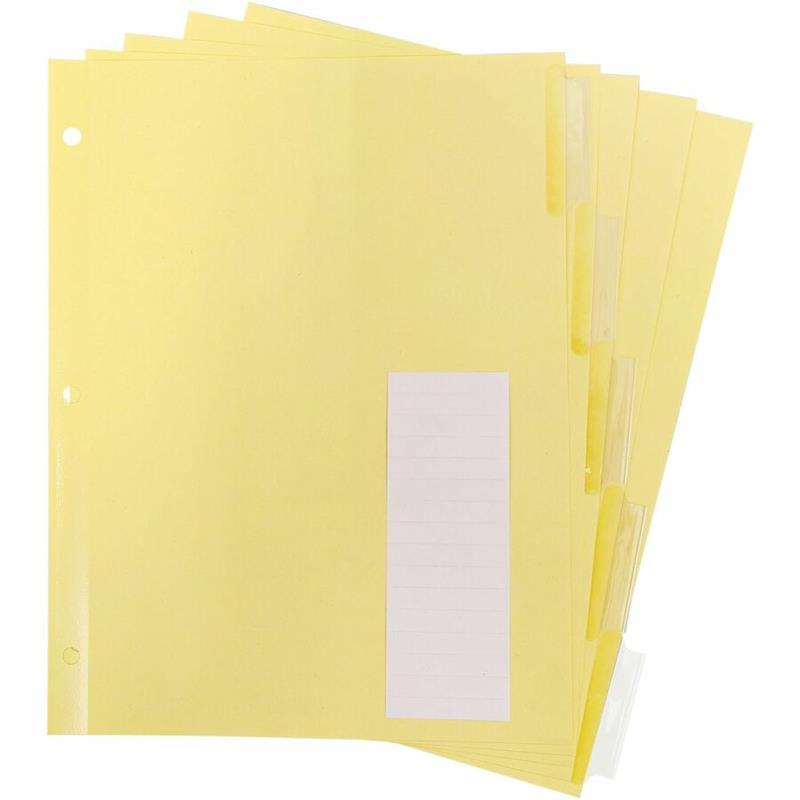 Image Insertable Tab Divider