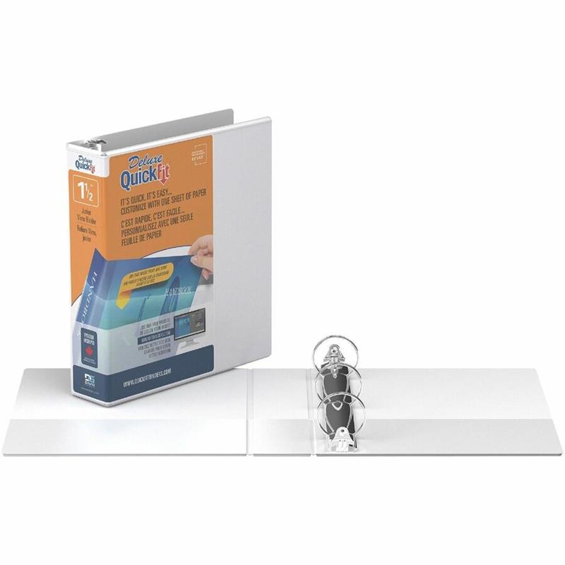 Image Deluxe QuickFit® Heavy-Duty Jr. Presentation Binder