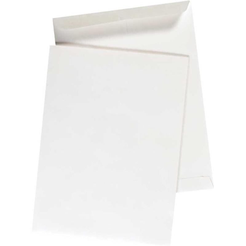 Image Enveloppe à catalogue blanche