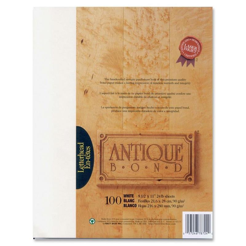 Image Papier Antique Bond