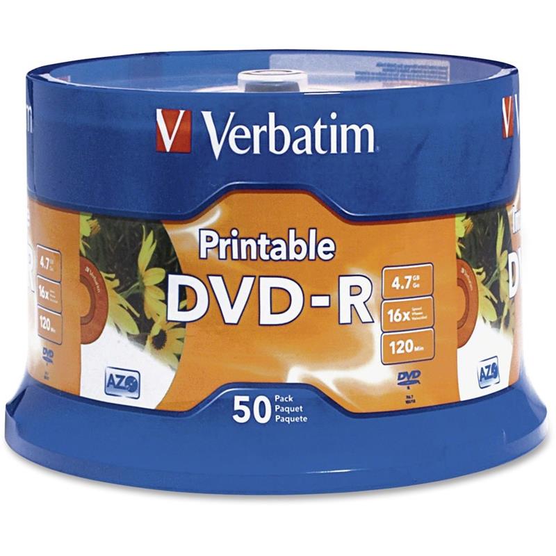 Image Disque DVD avec surface imprimable blanche