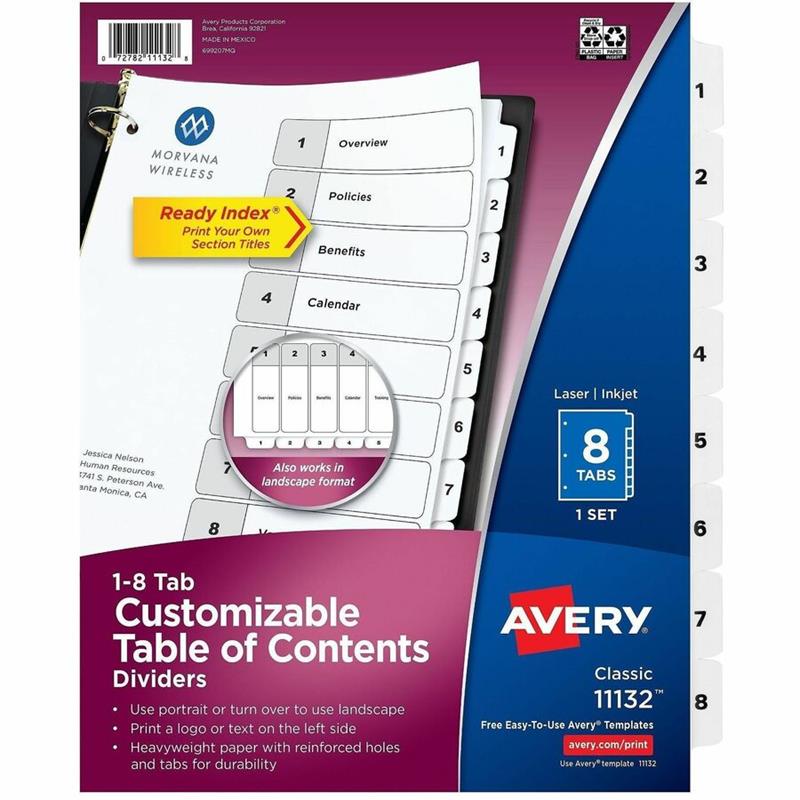 Image Intercalaires Ready Index®