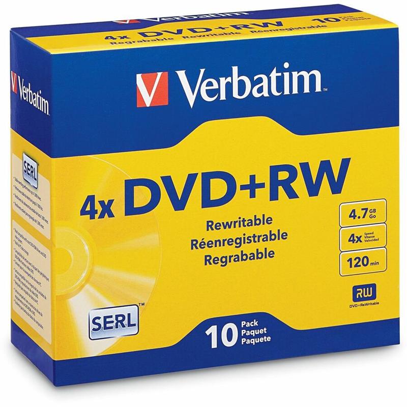 Image Disque DVD+RW réinscriptible