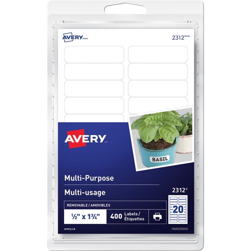 Image Étiquettes multi-usages autoadhésifs