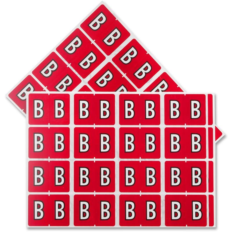 Image End Tab A-Z Filing Labels