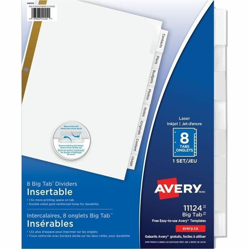 Image Big Tab Storage Dividers