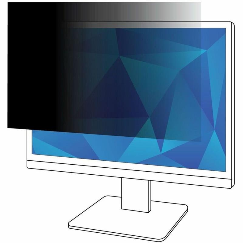 Image Filtre de confidentialité noir sans cadre