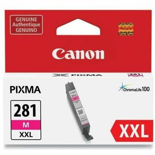 Image Réservoir d’encre Canon CLI-281 M XXL à très haut rendement
